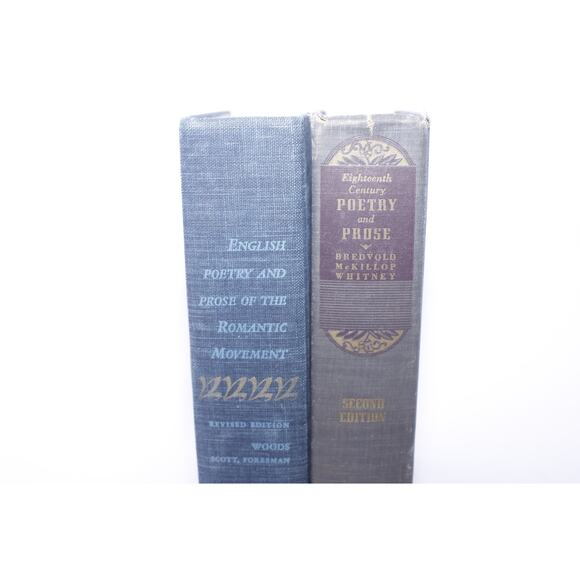 English Poetry and Prose, Romantic Movement, 18th Century, ~ 250903-WH 601 - Picture 2 of 8